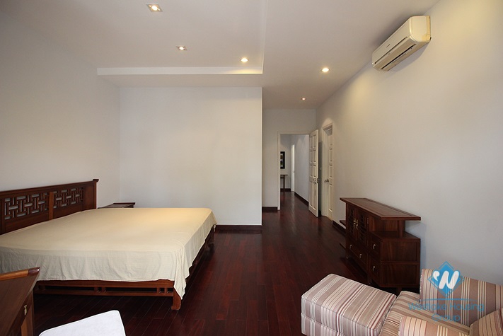 Spacious villa with 5 bedrooms for rent in T block, Ciputra, Hanoi